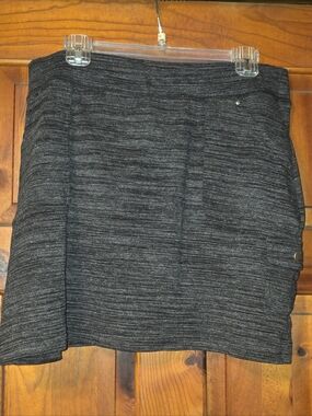 Croft & Barrow Charcoal Mini Skort